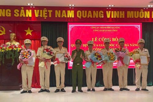 Công bố quyết định của Giám đốc Công an TP Đà Nẵng về tổ chức bộ máy Cơ quan Cảnh sát điều tra