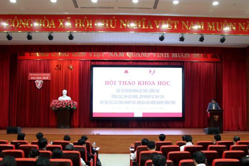 Tìm giải pháp đào tạo nhân lực chất lượng cao lĩnh vực nông, lâm, thủy sản