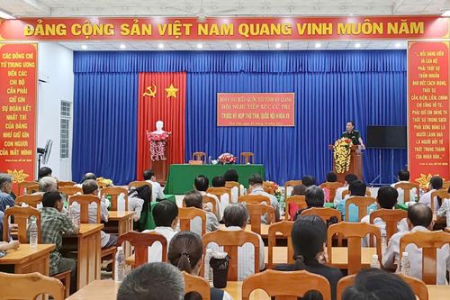 Tiếp tục ghi nhận tâm tư, nguyện vọng, kiến nghị của cử tri tỉnh An Giang