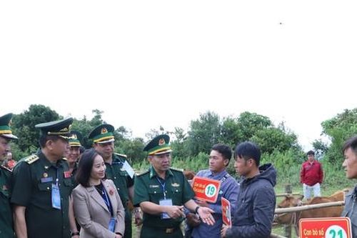 Giao lưu sĩ quan trẻ lực lượng bảo vệ biên giới Việt Nam - Lào