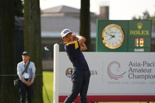 Nguyễn Anh Minh đánh âm gậy vòng mở màn giải golf châu Á -Thái Bình Dương