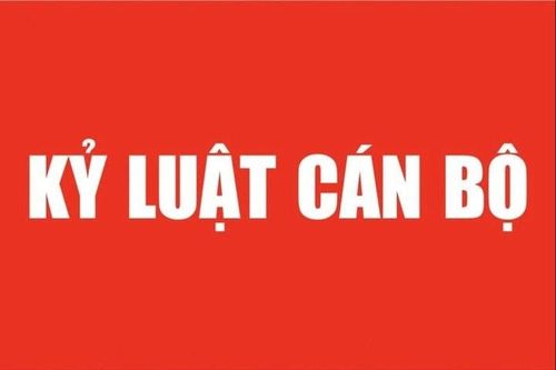 Kỷ luật Phó Giám đốc Sở Tài nguyên và Môi trường tỉnh Quảng Trị