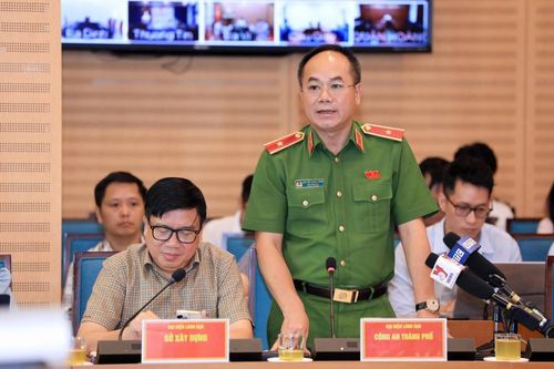 'Công an Hà Nội không bao giờ chấp nhận cán bộ bảo kê, tiếp tay cho cát tặc'