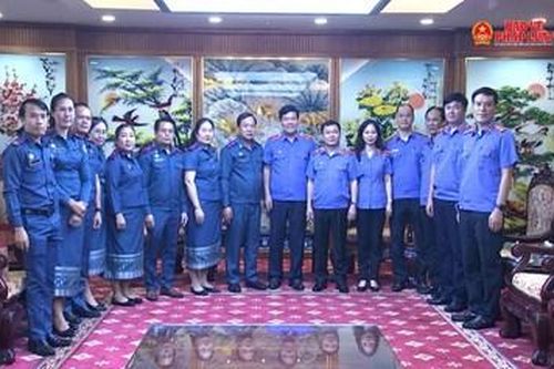 Lãnh đạo VKSND tối cao tiếp Đoàn đại biểu VKSND Thủ đô Viêng Chăn, Lào
