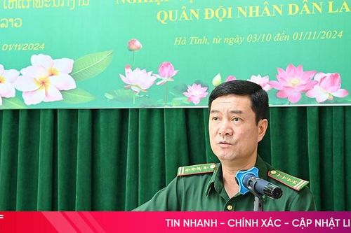 Nâng cao nghiệp vụ biên phòng cho cán bộ quân đội Lào