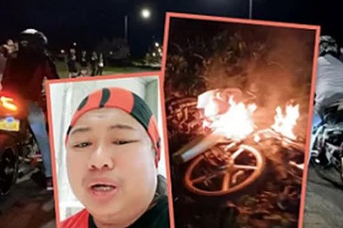 Con trai thường xuyên đi 'cháy phố', cha ruột thẳng tay đốt xe máy, hành động gây ra nhiều tranh cãi
