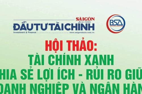 Mời tham gia hội thảo TÀI CHÍNH XANH