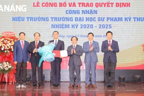 PGS.TS Nguyễn Lê Hùng làm Hiệu trưởng Trường Đại học Sư phạm Kỹ thuật