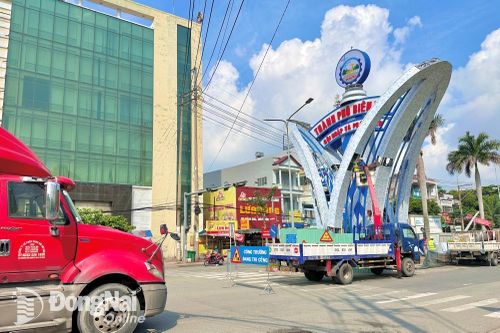 Biên Hòa gấp rút hoàn thành 4 công trình mang tính điểm nhấn tại 4 giao lộ cửa ngõ