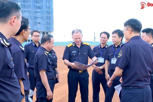 Khảo sát địa điểm xây dựng Trụ sở cơ quan hải quan Cảng hàng không Long Thành
