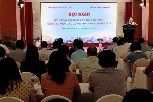 Tập huấn, bồi dưỡng, cập nhật kiến thức, kỹ năng công tác tuyên giáo năm 2024