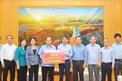Tỉnh Đồng Nai ủng hộ Lào Cai 5 tỷ đồng khắc phục hậu quả thiên tai
