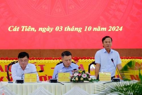 Cát Tiên: Đánh giá kết quả thực hiện các nghị quyết chuyên đề