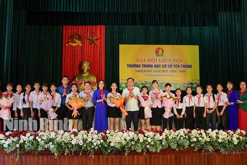 Đại hội Liên đội Trường THCS Yên Thắng nhiệm kỳ năm học 2024-2025