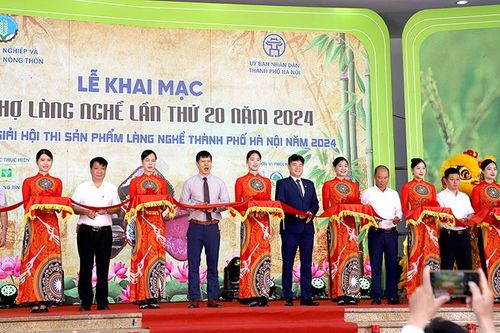 Phú Thọ tham gia 4 gian hàng tại Hội chợ làng nghề lần thứ 20