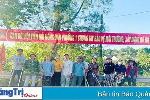 Phường 1, thị xã Quảng Trị đạt chuẩn đô thị văn minh