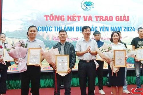 Bắc Yên trao giải Cuộc thi 'Ảnh đẹp Bắc Yên' năm 2024