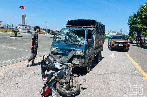 TP. Sông Công: Va chạm giao thông khiến 2 học sinh bị thương