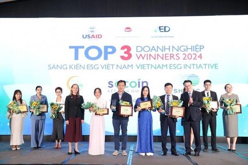 Top 3 'Sáng kiến ESG Việt Nam 2024' gọi tên Shinec - Chủ đầu tư KCN Nam Cầu Kiền