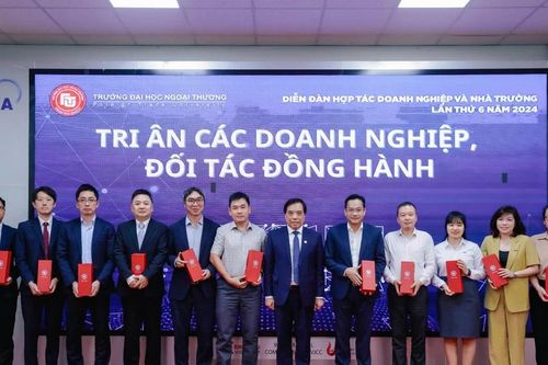 Trường Đại học Ngoại thương tổ chức Diễn đàn hợp tác Doanh nghiệp và Nhà trường lần thứ 6