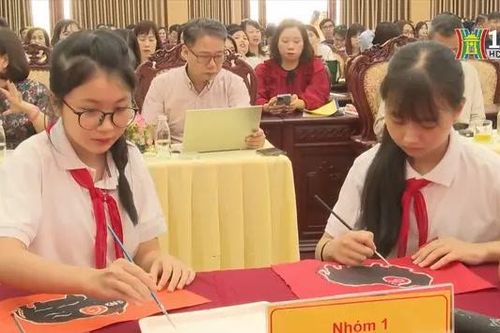 Trải nghiệm về tranh dân gian Kim Hoàng tại trường học