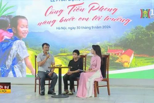 Chung tay tái thiết trường lớp, nâng bước em tới trường