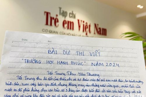 Tết Trung thu đặc biệt và những trải nghiệm về trường học hạnh phúc không có trong sách vở
