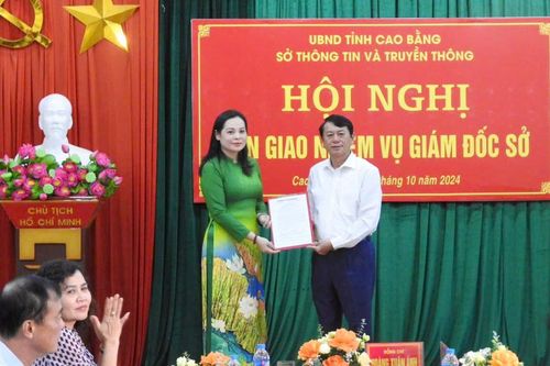 Công bố quyết định bổ nhiệm Giám đốc Sở Thông tin và Truyền thông