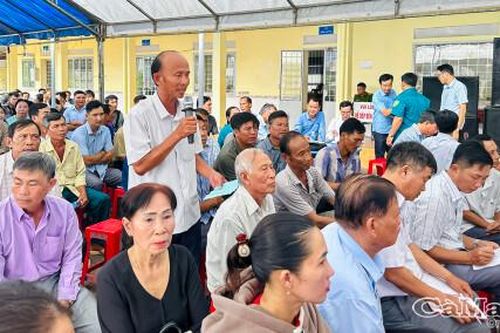 Gần dân, gắn bó với dân, giải quyết kịp thời vướng mắc của dân