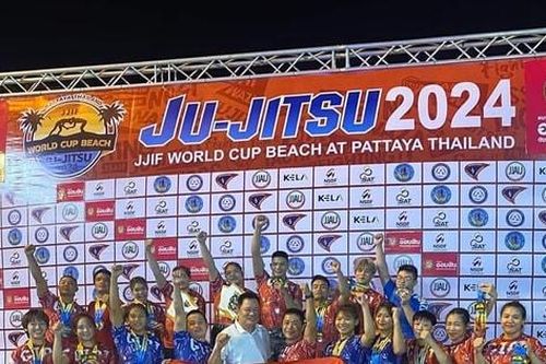 Jujitsu Việt Nam xếp Nhất toàn đoàn giải World Cup bãi biển thế giới 2024