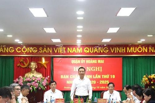 9 tháng, quận Hoàng Mai xây dựng, sửa chữa, cải tạo và thi công 21 trường học