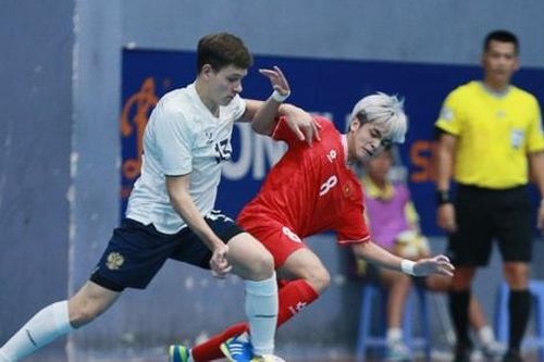 Tuyển U19 futsal Việt Nam thắng thuyết phục U19 futsal Nga trong trận giao hữu