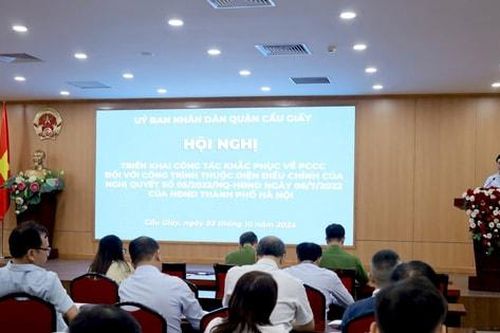 206 cơ sở ở Cầu Giấy phải lên phương án khắc phục tồn tại về PCCC trước ngày 15-10