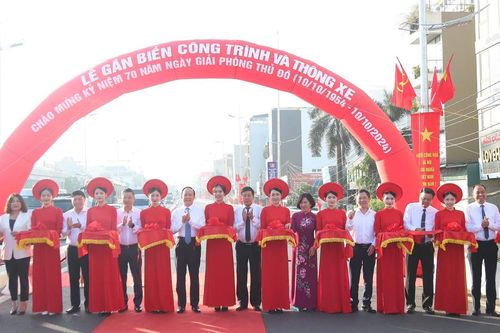 Hà Nội: chính thức thông xe hai tuyến đường Âu Cơ và Xuân Diệu