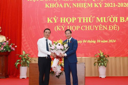Phó Bí thư Nguyễn Đức Dũng được bầu làm Chủ tịch HĐND quận Hoàng Mai