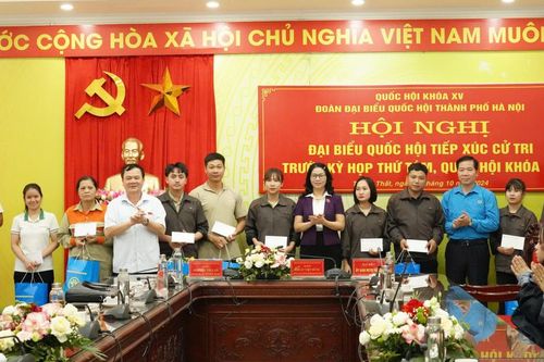 Đại biểu Quốc hội TP tiếp xúc cử tri huyện Thạch Thất, Quốc Oai, Chương Mỹ
