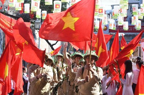 Tái hiện ngày trở về của đoàn quân chiến thắng