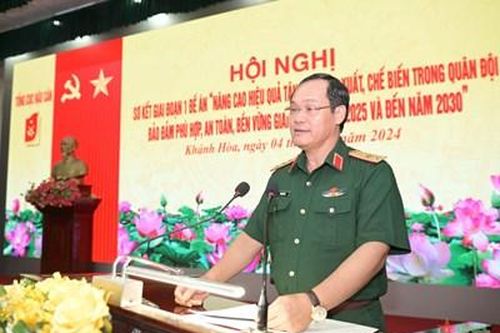 Thượng tướng Vũ Hải Sản dự, chỉ đạo Hội nghị sơ kết giai đoạn 1 Đề án QN-21
