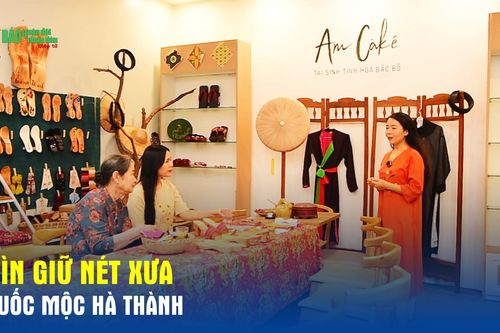 Gìn giữ nét xưa - Guốc mộc Hà Thành