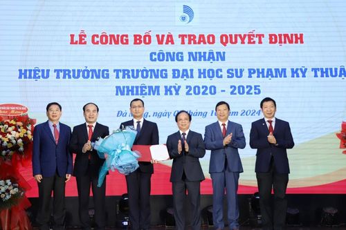 Trường Đại học Sư phạm Kỹ thuật Đà Nẵng có tân Hiệu trưởng