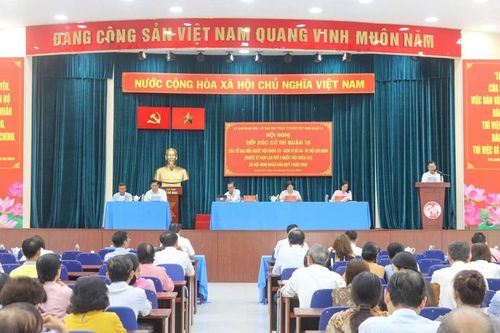 Cử tri đề nghị quan tâm, đầu tư thêm các phương tiện chữa cháy, cứu nạn cứu hộ
