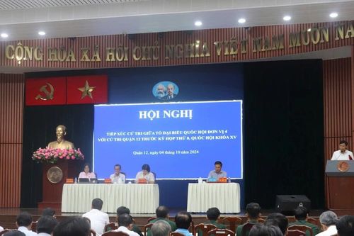 Cử tri quận 12 quan tâm đến hiệu quả sách giáo khoa, chương trình giáo dục phổ thông mới