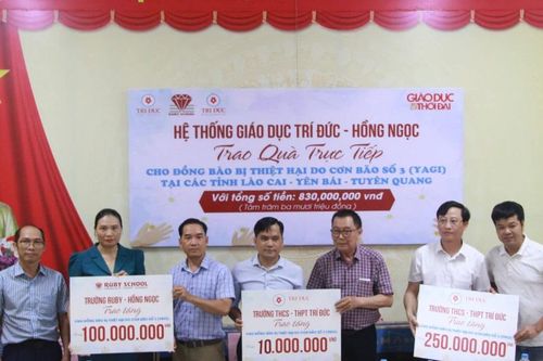 Nghĩa tình từ Hệ thống Giáo dục Trí Đức – Hồng Ngọc