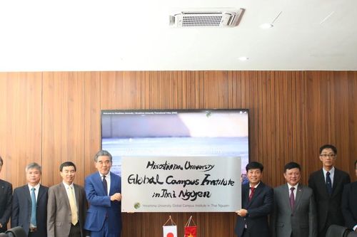 Đại học Hiroshima Nhật Bản khai trương văn phòng tại Thái Nguyên