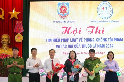 Hơn 600 sinh viên dự hội thi Tìm hiểu pháp luật về phòng, chống tội phạm và tác hại của thuốc lá