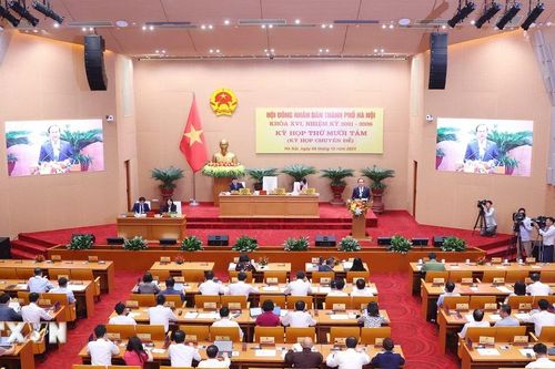 Hà Nội: Xem xét, quyết nghị nhiều vấn đề quan trọng thúc đẩy phát triển KT-XH