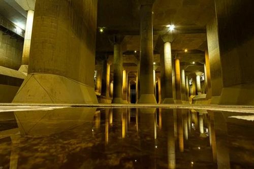 Tokyo nhân rộng 'nhà thờ lớn' dưới lòng đất để tránh ngập lụt do biến đổi khí hậu