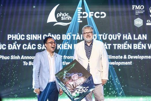 Tài trợ không hoàn lại cho các sáng kiến phát triển nông nghiệp bền vững
