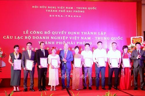 Thúc đẩy hợp tác giữa doanh nghiệp Việt Nam - Trung Quốc