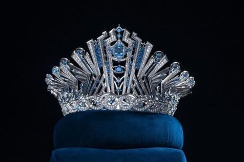 Vương miện Hoa hậu Hoàn vũ Quốc tế 2024: Choáng ngợp viên kim cương độc bản 22 carat